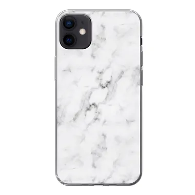 Produktbild von MuchoWow® Handyhülle Schutzhülle Hülle für iPhone 12 mini Marmor - Luxus - Weiß - Grau - Marmoroptik Silikon Softcase Handy Hülle - Bild