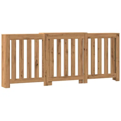 Image de vidaXL Habillage de radiateur Chêne Artisan 205x21,5x83,5 cm
