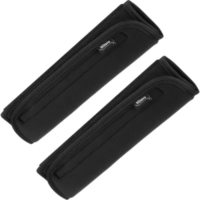 Productafbeelding van Gordelbeschermer Gordelkussen - Kind - 25 x 7 cm - Zwart - Voor autogordel