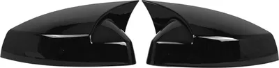 Obrázek produktu pro Yctze 2ks boční kryty zrcátek náhradní fr RS3 2014-2019 s OEM 8v0857527 8v0857528 ABS Black Door Flgel kryt zrcátka