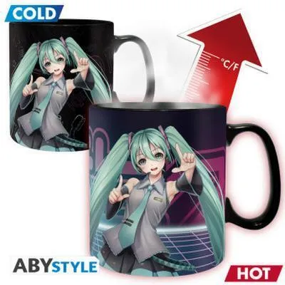 Produktbild von HATSUNE MIKU - Mug Heat Change - 460 ml - Hatsune Miku - cardboard