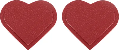 Produktbild von 2 Stück Lesezeichen, PolyurethanSeitenlesezeichen, Lesezeichenclip, PolyurethanEcklesezeichen mit Herzform, Lesezubehör für Leseliebhaber, Rot