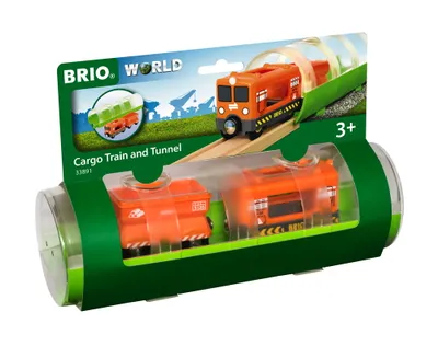 Produktbild von BRIO 63389100 Tunnel Box Frachtzug