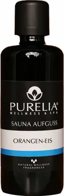 Produktbild von PURELIA Saunaaufguss Konzentrat Orange-Eis 100 ml natürlicher Sauna Aufguss