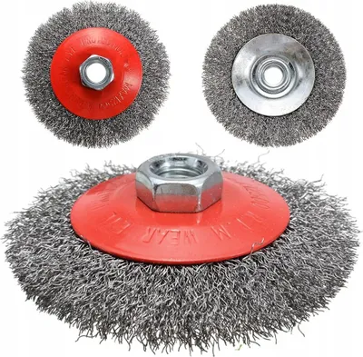 Image de TurboTools Brosse à disque latéral en fil d'acier M14 125mm