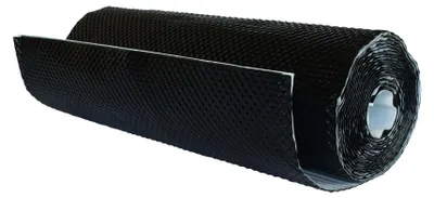 Produktbild von DAPRONA Wandanschlussband 3D 5m x 29cm, Kaminanschlussband, selbstklebend Schwarz, aus Aluminium mit Butyl Klebstoff, Dachabdichtung