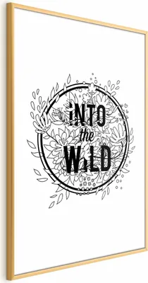 Produktbild von Posterpapier Poster - Into the Wild 21x30 cm Text m-C-0298-ao-a