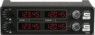 Produktbild von Saitek Pro Flight Radio Panel, Flugsimulation, Windows XP, XP64 and Vista (all versions)