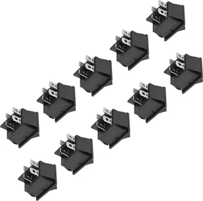 Image de 10 interrupteurs à bascule 2 positions marche/arrêt 4 pôles KCD4 résistants à la chaleur Accessoires industriels