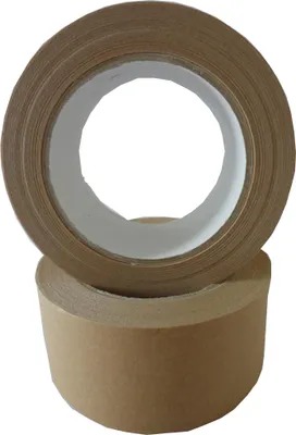 Produktbild von 3 Rollen Papier Klebeband Paketband Packband 50m X 50mm braun 120my