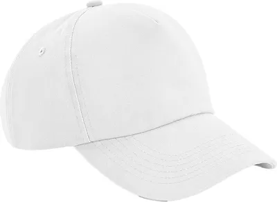 Image de Casquette Beechfield Authentic 5-Panel RW7120 (taille unique) (Blanc)