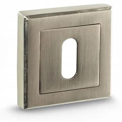 Produktbild von Veramet K-006-03 Türrosette Quadrat Schlüsselloch INOX