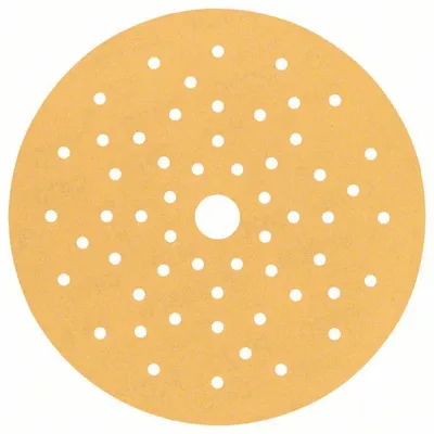 Image de Feuille abrasive C470, 150 mm, grain 320, perforations multiples, fixation auto-agrippante, lot de 5