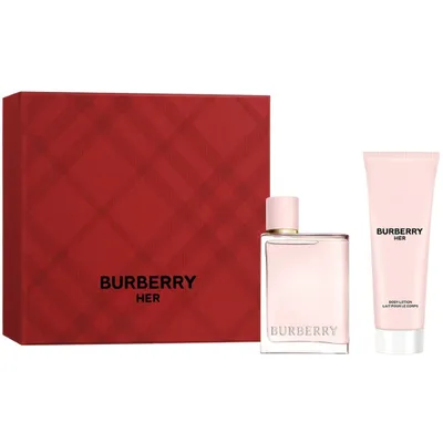 Produktbild von Burberry Her Giftset Edp Spray 50ml/Body Lotion 75ml 125 ml