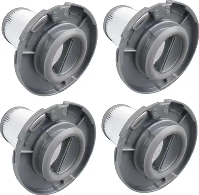 Produktbild von 4er-Pack Ersatzfilter für Rowenta X-Force Flex 8.60 Akku-Staubsauger RH96XX RH9678 RH9637 RH9677 RH9679 RH9690 RH9638 RH9639 RH9639WO und X-PERT 6.60 GZ3039 GZ3038, Teil ZR009005