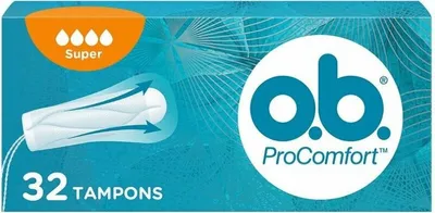 Produktbild von O.b. Procomfort Super Tampón 32 Uds