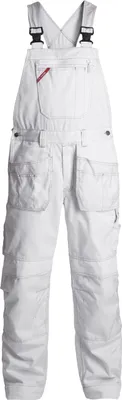 Produktbild von F. Engel Combat Latzhose mit Holstertaschen, Weiss, Gr. 48