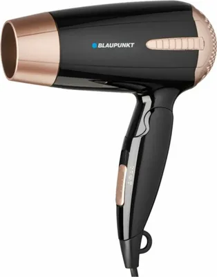 Produktbild von Blaupunkt HDD301BK Haartrockner 1200 W Schwarz, Gold