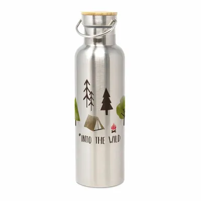 Immagine prodotto di PPD Stainless Steel Bottle Into The Wild, Thermoflasche, Isoflasche, Thermo Flasche, Iso, 750 ml, 603924