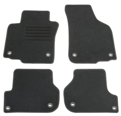 Fußmatten-Set für Skoda Octavia 2 1Z, Limo/Combi, 06/2004-02/2007, 4-teilig