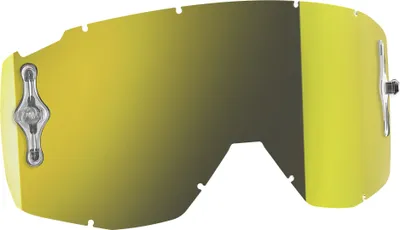 Produktbild von Scott Ersatzglas Hustle Primal Split , Yellow Chrome - Gelb