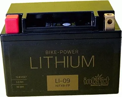 Produktbild von INTACT LiFePO4 Batterie "YTX9-BS" DIN: 50812, jap. wartungsfrei