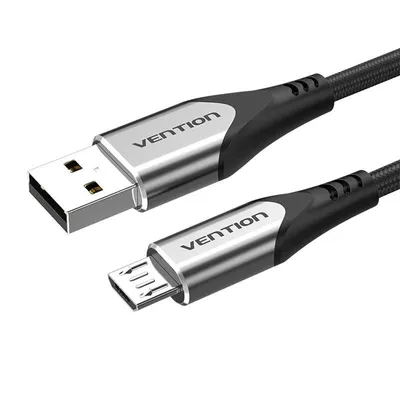 Image de Vention COAHH Câble USB 2.0 vers Micro-B USB Vention COAHH Câble USB 2.0 vers Micro-B (gris)