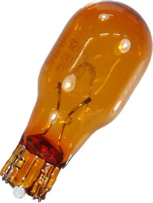 Produktbild von Glassockellampe 12V 16W orange WY16W W2,1x9,5d