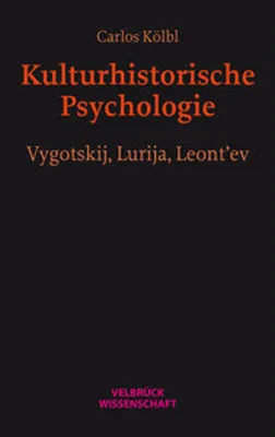 Produktbild von Kulturhistorische Psychologie