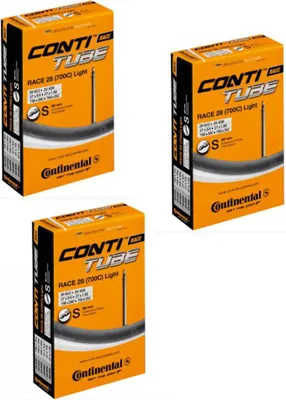 Immagine prodotto di Continental 3 camere d'aria Conti Race 28" 700x20/25C 18/25-622/630 SV 80 mm