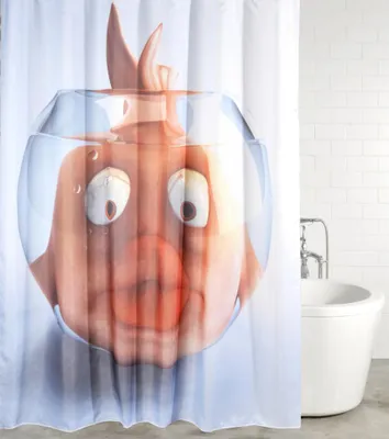 Productafbeelding van SANILO® Douchegordijn Goudvis, 180 x 200 cm