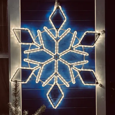 Produktbild von DECOLED LED-Lichtflocke I, hängend, Ø 100 cm, warmweiß