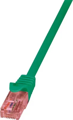 Obrázok produktu pre LogiLink 2m Cat.6 U/UTP, 2 m, Cat6, U/UTP (UTP), RJ-45, RJ-45, Zelená