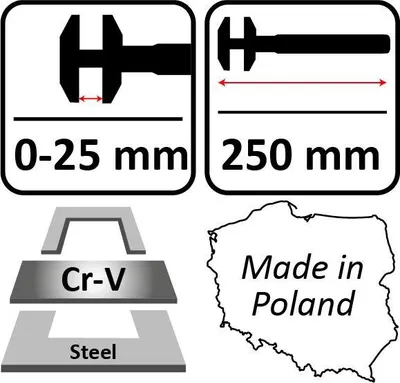Produktbild von Najder Universal-Rollgabelschlüssel Französisch Sehr Langlebig Chrom-Vanadium-Stahl Korrosionsbeständig Schlüsselweite 0-25 mm Länge des Schraubenschlüssels 175 mm