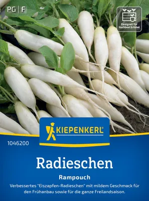 Produktbild von Kiepenkerl Radieschensamen Rampouch Raphanus sativus sativus 6-8 lfd. Meter