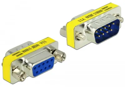 Produktbild von DeLOCK 65249, 9-p DSUB, 9-p DSUB, Silber