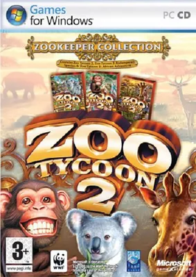 Image de Pc Games Pc Zoo Tycoon 2 Zookeeper Collection One Size