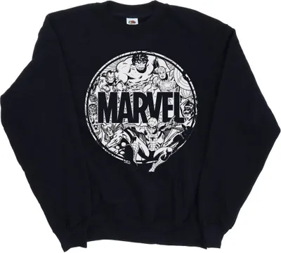 Produktbild von Marvel Comics - Sweatshirt für Herren BI35237 (3XL) (Marineblau)