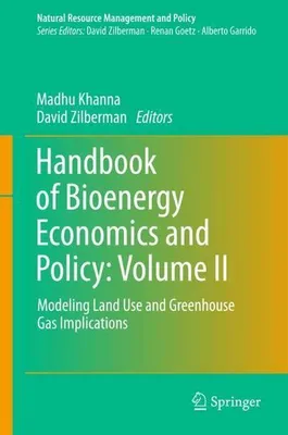 Produktbild von Handbook of Bioenergy Economics and Policy: Volume II