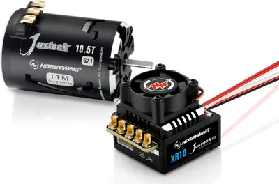 Immagine prodotto di Hobbywing Xerun Justock Combo G3S con 10,5 giri 4000kV per stock 1:10