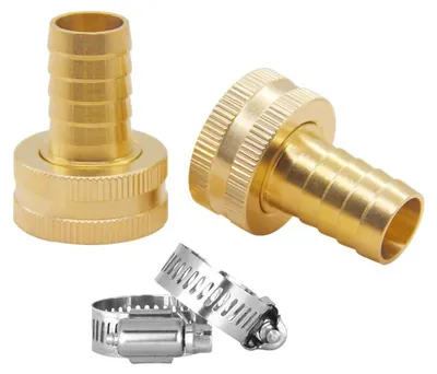 Produktbild von Gartenschlauch-Adapter, 3/4" Innengewinde zu 3/4" - Messing