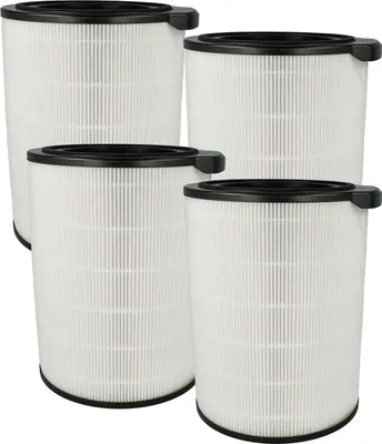 Produktbild von vhbw 4x Filter kompatibel mit Philips AC3033/10, AC3036/10, 3000 Luftbefeuchter - Luftfilter