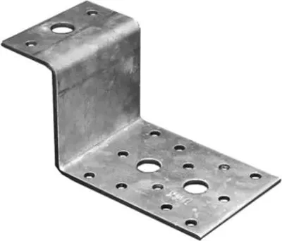 Produktbild von Winkelverbinder Z-Typ 85x50x55mm verzinkt Holzverbinder ETA Zulassung