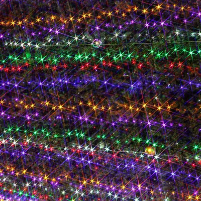 Obrázek produktu pro LED řetěz, síťová dekorace, 4,5 x 1,6 m, 300 LED diod, barevná, krytí IP44, 8 režimů s pamětí, vhodná pro venkovní použití, vánoční dekorace