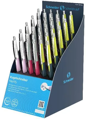 Produktbild von Schneider Kugelschreiber Haptify Display 30 Stück D