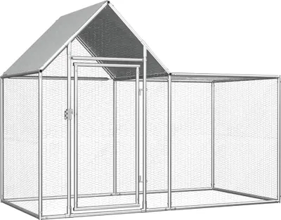 Zdjęcie produktu dla Woliera Dla Kur, 2 X 1 X 1,5 M, Galwanizowana Stal Lumarko!
