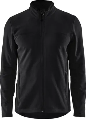 Produktbild von Blakläder Microfleece Jacke 4895 1010 in diversen Farben, Farbe:schwarz, Größe:L