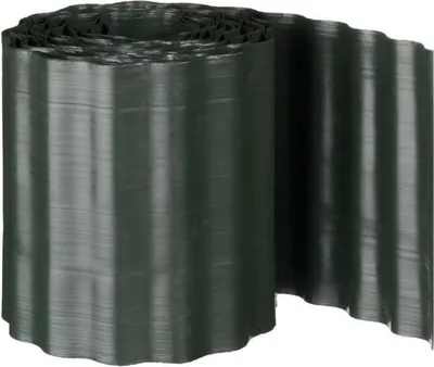 Image de Bordure pour gazon en PVC ondulé - 9m - 25cm