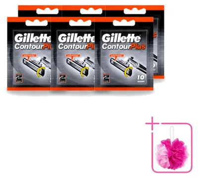 Produktbild von 6 x Gillette Contour Plus Wegwerpscheermes - Sparpackung - 6 Stücke
