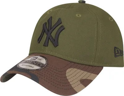 Produktbild von New Era 9Twenty Strapback Cap - New York Yankees oliv wood